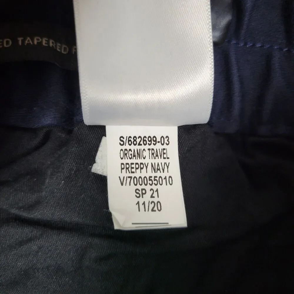 BANANA REPUBLIC 682699 Blue Traveler Jogger Relaxed Tapered Fit Pants SIZE XL